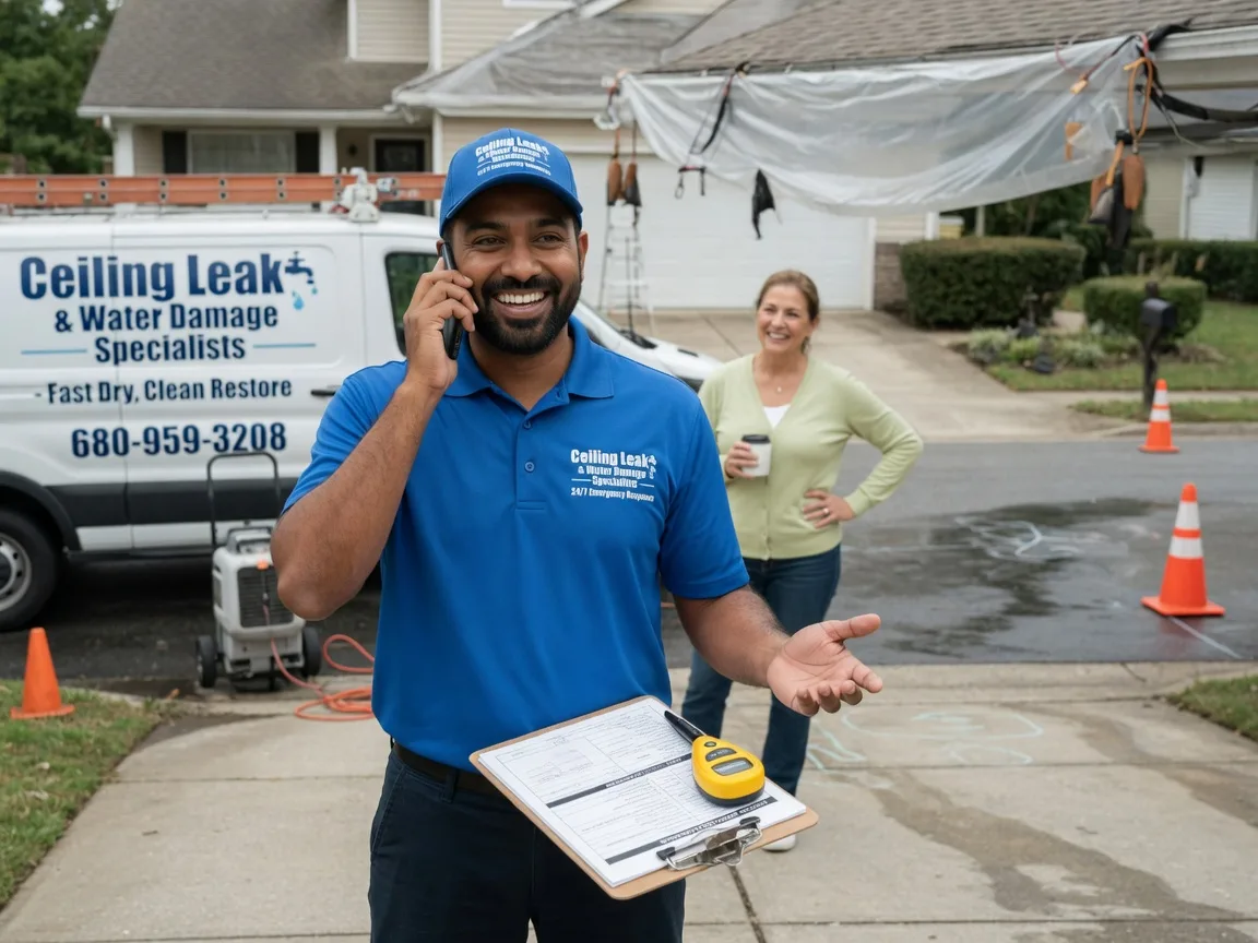 Ceiling Leak Cleanup Limestone, ME FAQs
